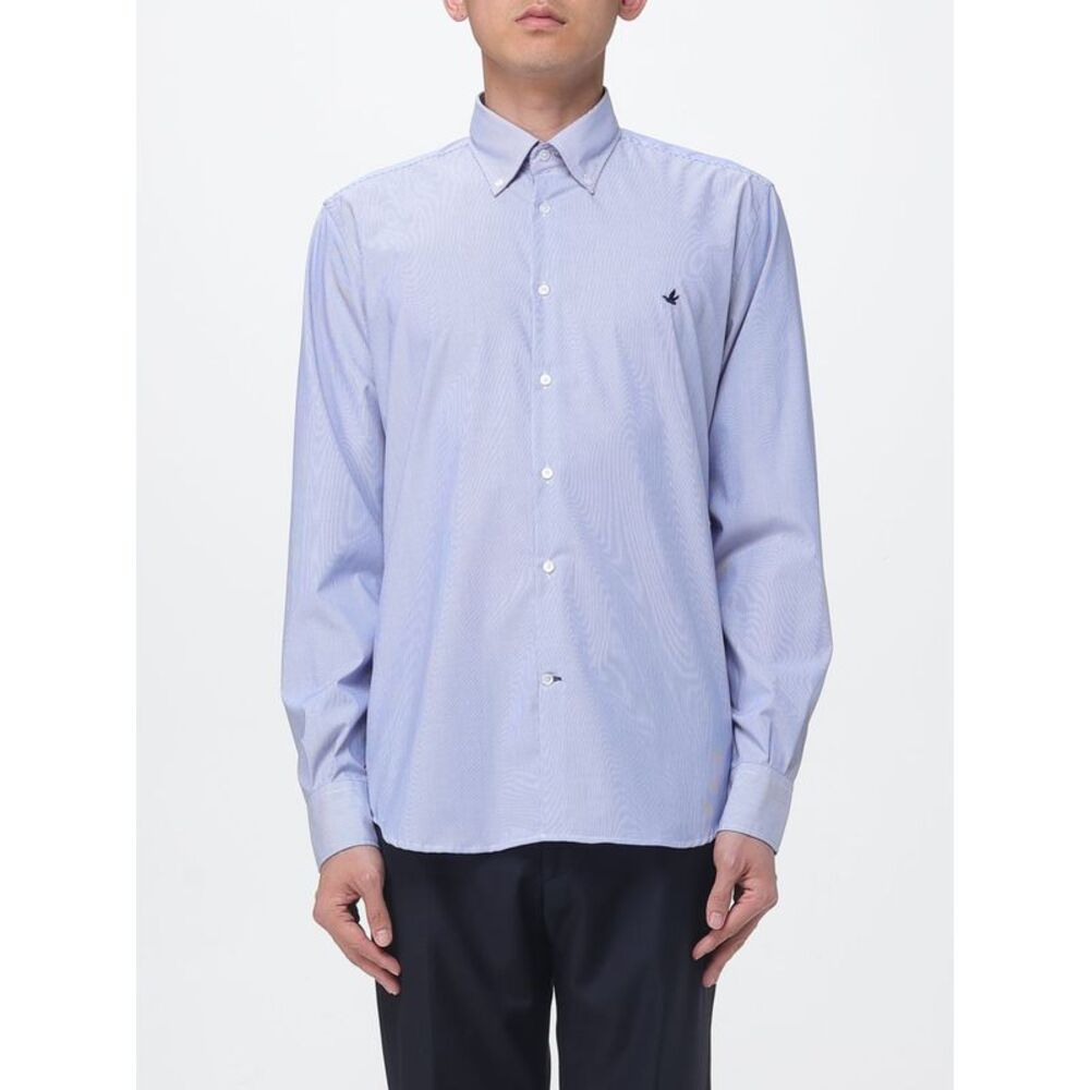 Brooksfield Shirt Men Sky Blue